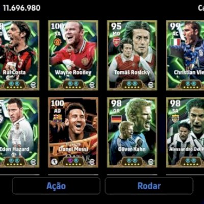 CONTA EFOOTBAL 3331 DE FORÇA 