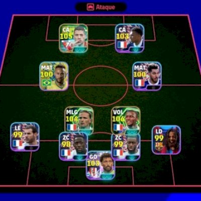 CONTA EFOOTBALL VIEIRA+ PACK FRANÇA 