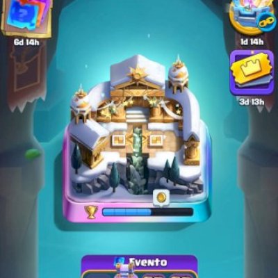 Conta Clash Royale Nível 16 Máx | Quase 7k Gemas | Várias Evos