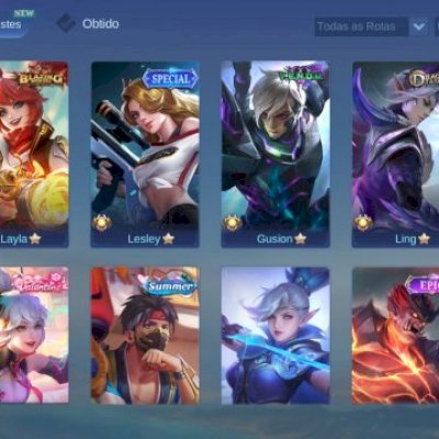 Conta mlbb ex glória. 
