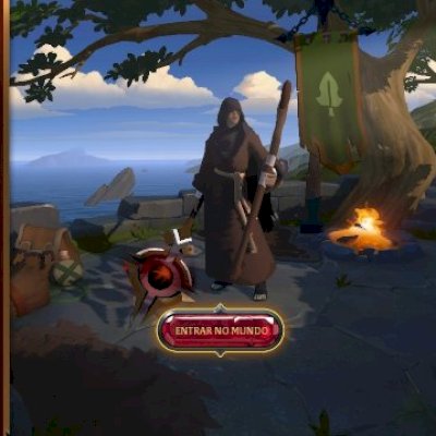 CONTA ALBION ONLINE ELITE MAGO/SUPORTE - AMÉRICAS - COMPLETA COM VÁRIOS 120/120 