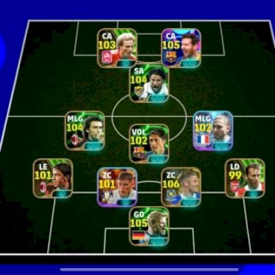 conta efootball full+2340 de força, del piero e muito mais