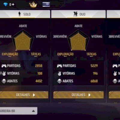 Conta de free fire 