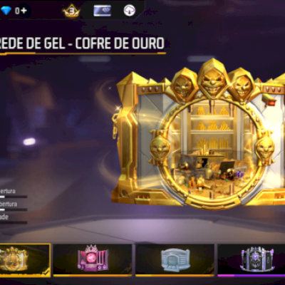 Parei de jogar contas intermediária com gelo exclusivo 
