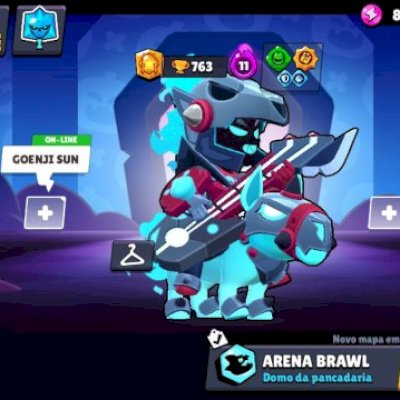  MELHOR CONTA BRAWL STARS 68K TROFÉUS | 3232 GEMAS NEGATIVAS | QUASE FULL