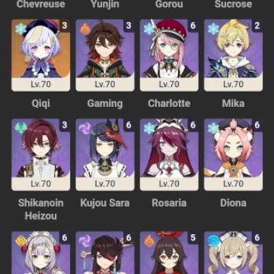 Conta Hoyo 3 em 1 Genshin, ZZZ, Honkai Impact faz endgame - preço tem conversa