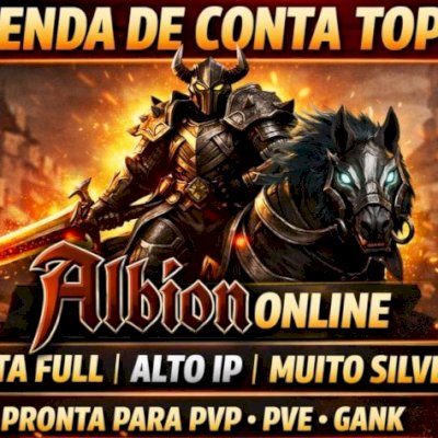 Conta Albion Online 3 BN + email prorio - SEM RMT / UNICO DONO+100m