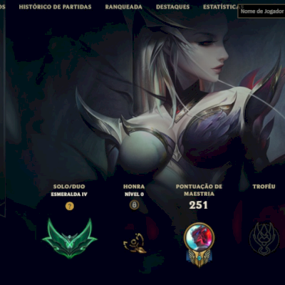 CONTA LOL BOA COM WILD RIFT VINCULADO