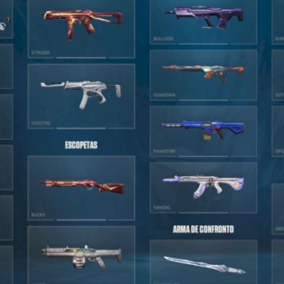 CONTA VALORANT COM VÁRIAS SKINS