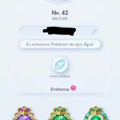 Conta Pokémon TCG nível 42