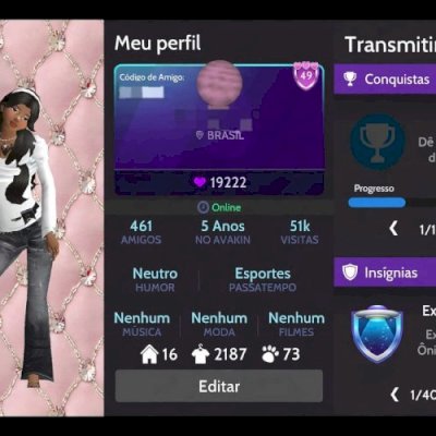CONTA AVAKIN LIFE UNISSEX - NÍVEL 49!