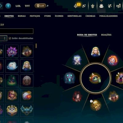 Conta de lol 1830 skins full dados 