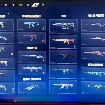 Vendo conta valorant com muitas skins