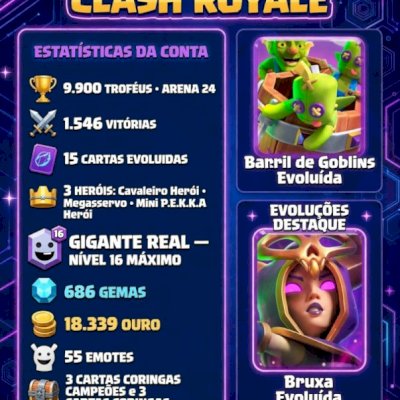 CONTA CR ARENA 24 | 15 EVOS | GIGANTE REAL MAX