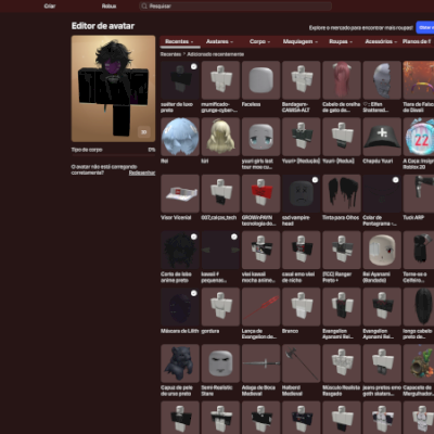 CONTA COM KORBLOX / +500K de Robux gastos (grande maioria em jogos).
