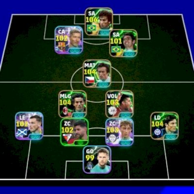 Conta Efootball! 3180 de Força Coletiva + Craques 106/104/103