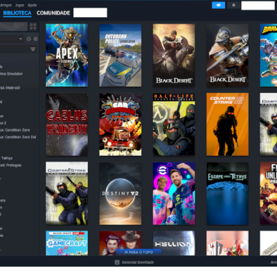 Conta Steam com 47 jogos variados!