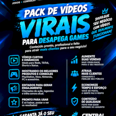 🔥 PACK DE VÍDEOS VIRAIS 