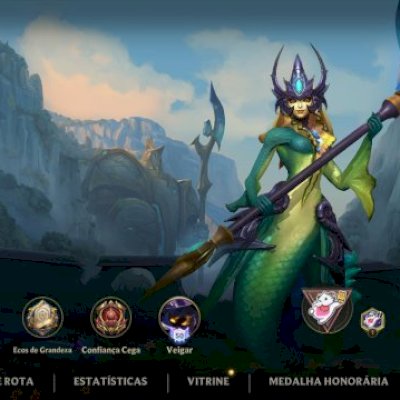 Conta Nv 370 / 139 skins / 304 gemas laranjas / Mestre 1